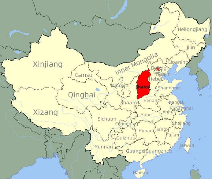 Shanxi Map