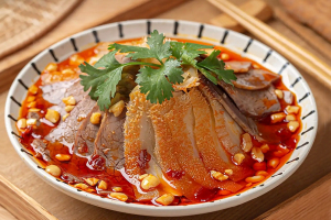 Sliced Beef and Ox Organs in Chili Sauce Sliced Beef and Ox Organs in Chili Sauce