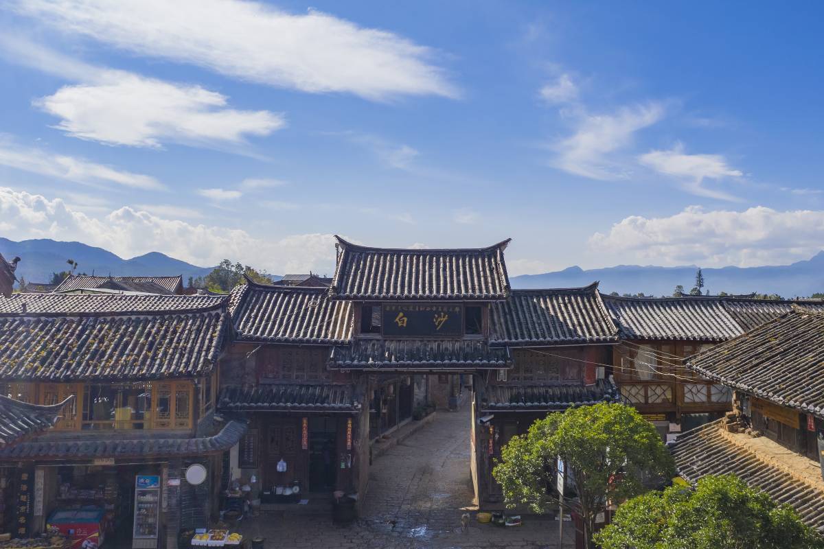 Baisha Ancient Town, Lijiang Baisha Ancient Town, Lijiang