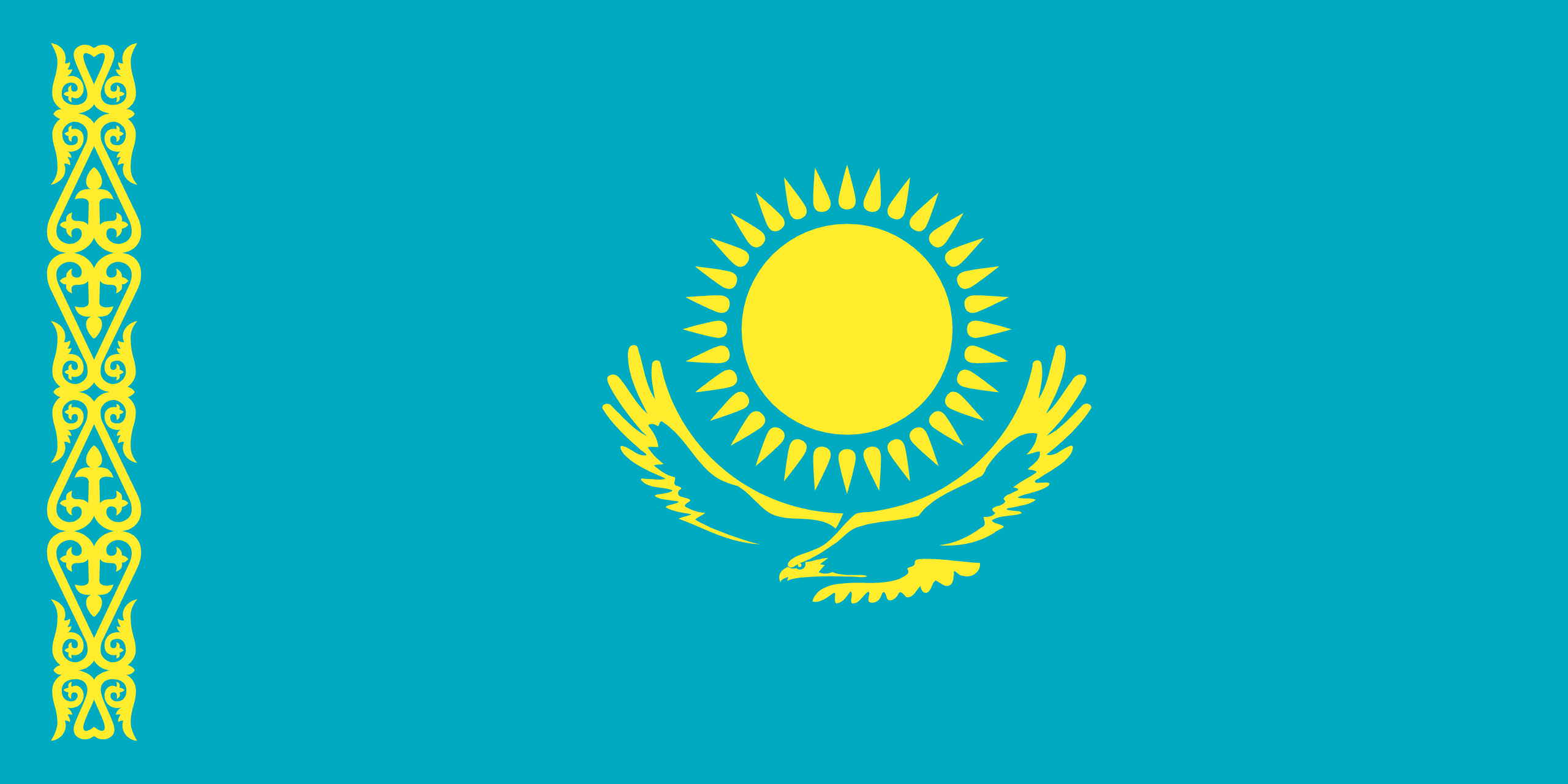 Kazakhstan National Flag