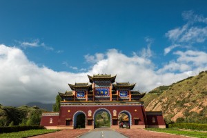 Grottoes in Gansu 